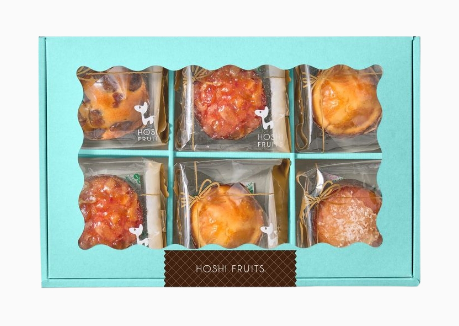 ホシフルーツの出産内祝い・お返し_煌めき果実のカップケーキ 6個