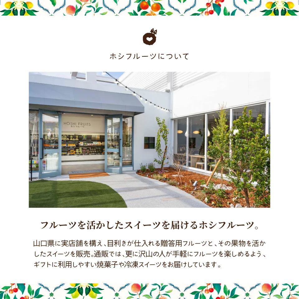 ホシフルーツについて