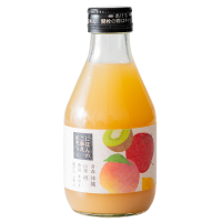 桃・りんご・キウイ・レモンの果汁100％ジュース