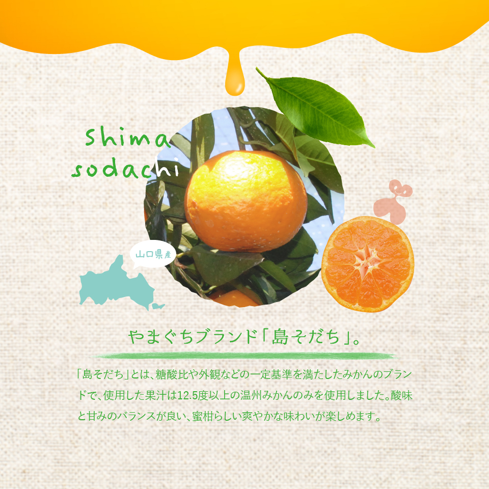 やまぐちブランド「島そだち」