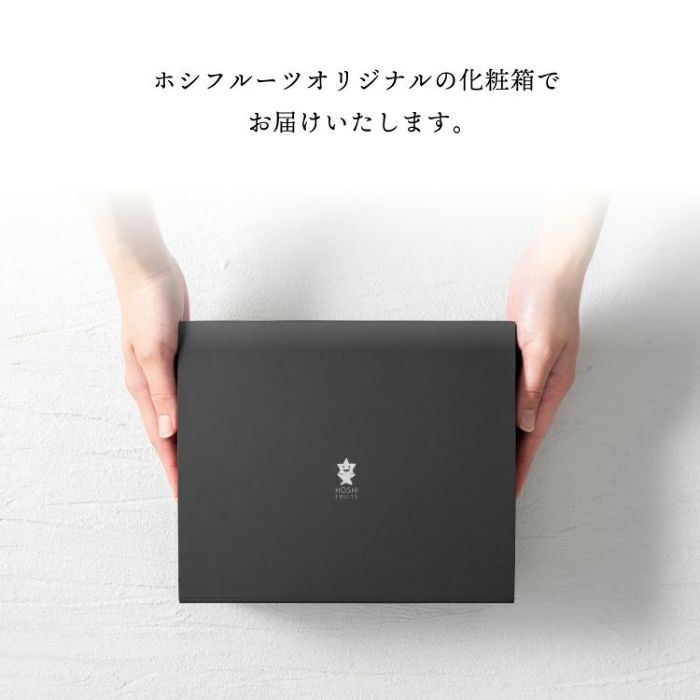 ホシフルーツオリジナルの化粧箱でお届け_ホシフルーツ_星のアイスクリームタルト7個