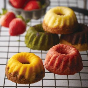 ホシフルーツ フルーツとアールグレイやキャラメルなどを使ったクグロフ_ホシフルーツ_果実のミニョン・ド・クグロフ　12個