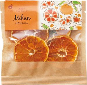 輪切りみかん_ホシフルーツ太陽のドライフルーツバラ売り