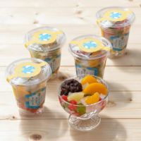 ホシフルーツ_期間限定｜フルーツパーラーのあんみつ5個入
