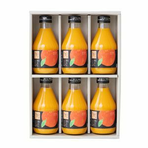 ホシフルーツ にほんのご馳走果実ジュース山口島そだち（蜜柑） 6本