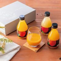 ホシフルーツ 青森県産のりんごと、山口県産の島そだちで作ったジュースホシフルーツ にほんのご馳走果実ジュース 3本