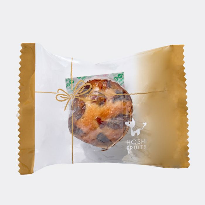 マロン個包装_【タグ対応可】ホシフルーツ煌めき果実のカップケーキ ＜バラ売り＞