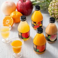 ホシフルーツ 桃やリンゴ、みかんやパインのジュース_ホシフルーツ にほんのご馳走果実ジュース 6本