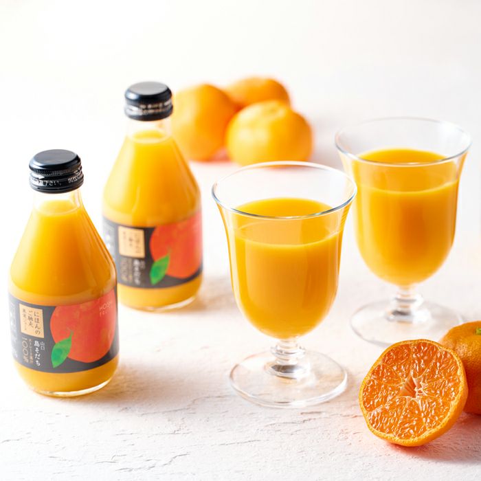 ホシフルーツ 周防大島町産の島そだちみかんジュース_ホシフルーツ にほんのご馳走果実ジュース 6本