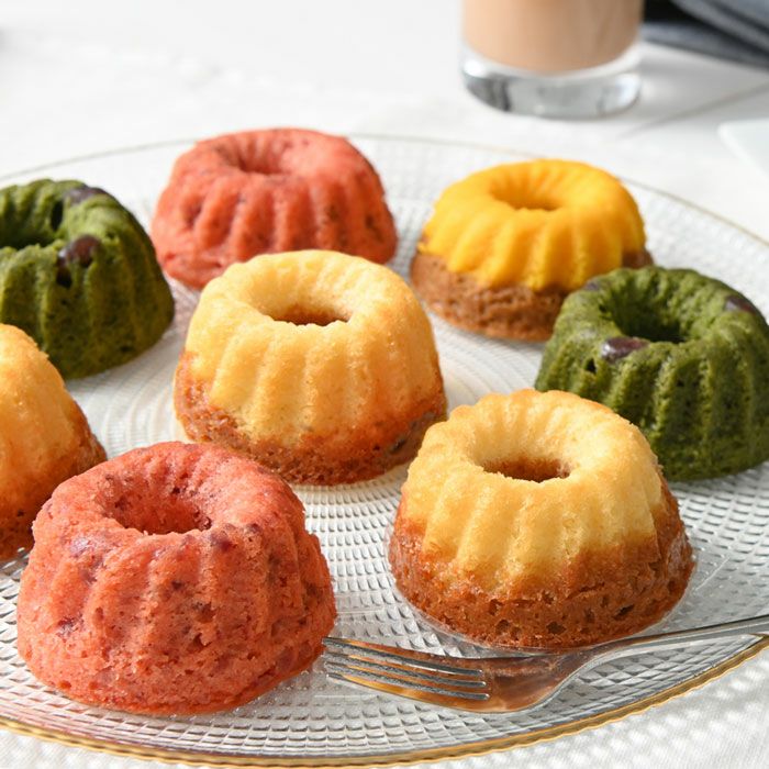 ホシフルーツ 色とりどりのクグロフ_ホシフルーツ_果実のミニョン・ド・クグロフ　4個