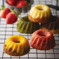 ホシフルーツ フルーツとアールグレイやキャラメルなどを使ったクグロフ_ホシフルーツ_果実のミニョン・ド・クグロフ　4個