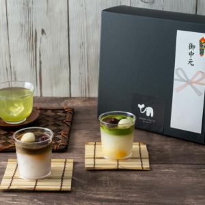 【送料込】期間限定｜黒蜜で食べるクリームあんみつ　7個《HFQ-02A》