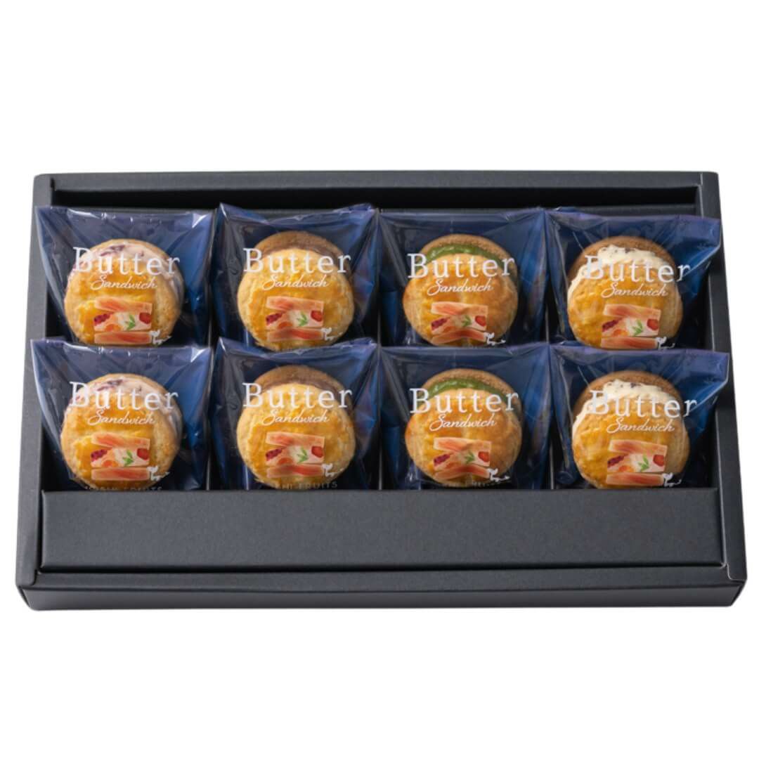ホシフルーツ_発酵バターと果実のバターサンド 8個