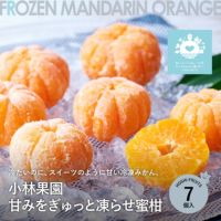 ホシフルーツ小林果園　甘みをぎゅっと凍らせ蜜柑