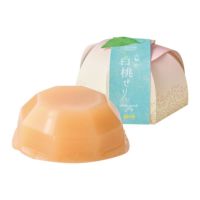 桃の形のパッケージとももゼリー