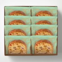 望月完次郎シェフ×ホシフルーツコラボ　７種のフルーツが詰まった「デザートパウンドケーキ」8個