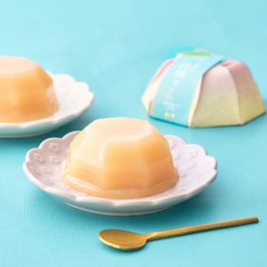 ももを使ったゼリー
