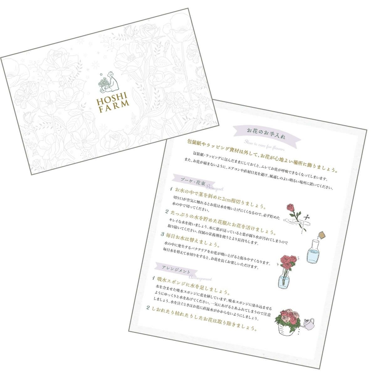 ミニアレンジメントカラフル＆ホシフルーツ贅沢ブラウニー３個