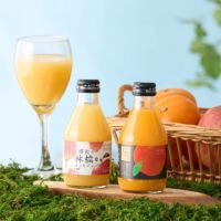 ホシフルーツ　山口のミカンとリンゴを使ったジュース